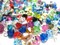 Crystal Bicone Bead Dangles, Bulk Colorful Dangle Charm Mix, 25 assorted pieces, Adorabilities